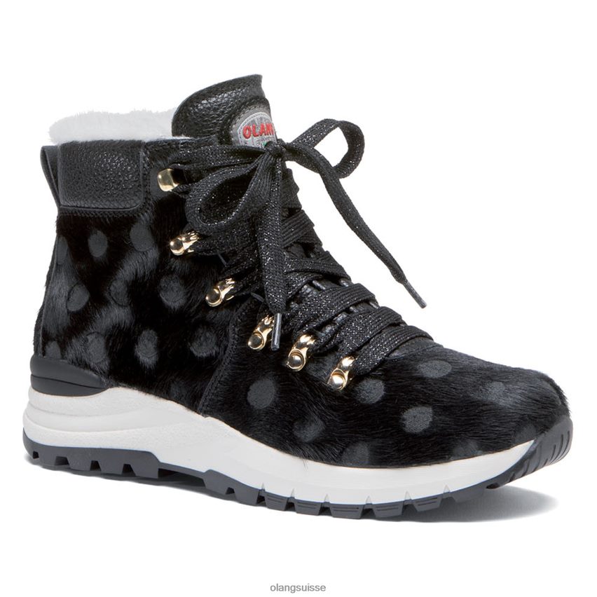 Olang femmes Lima chaussure points noirs ZTN0T650