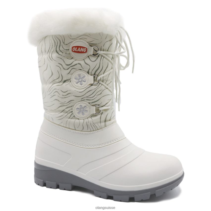 Olang femmes Patty Lux avec Velvet chaussure blanc ZTN0T672