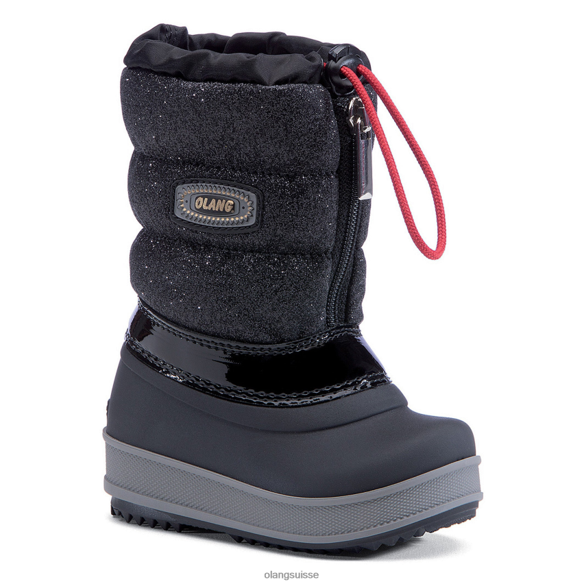 Olang femmes bingo chaussure rencontré noir ZTN0T6108