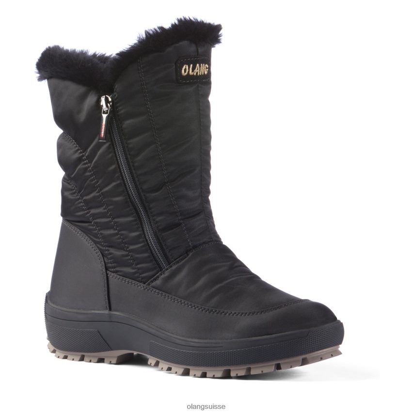 Olang femmes monica tex chaussure noir ZTN0T669