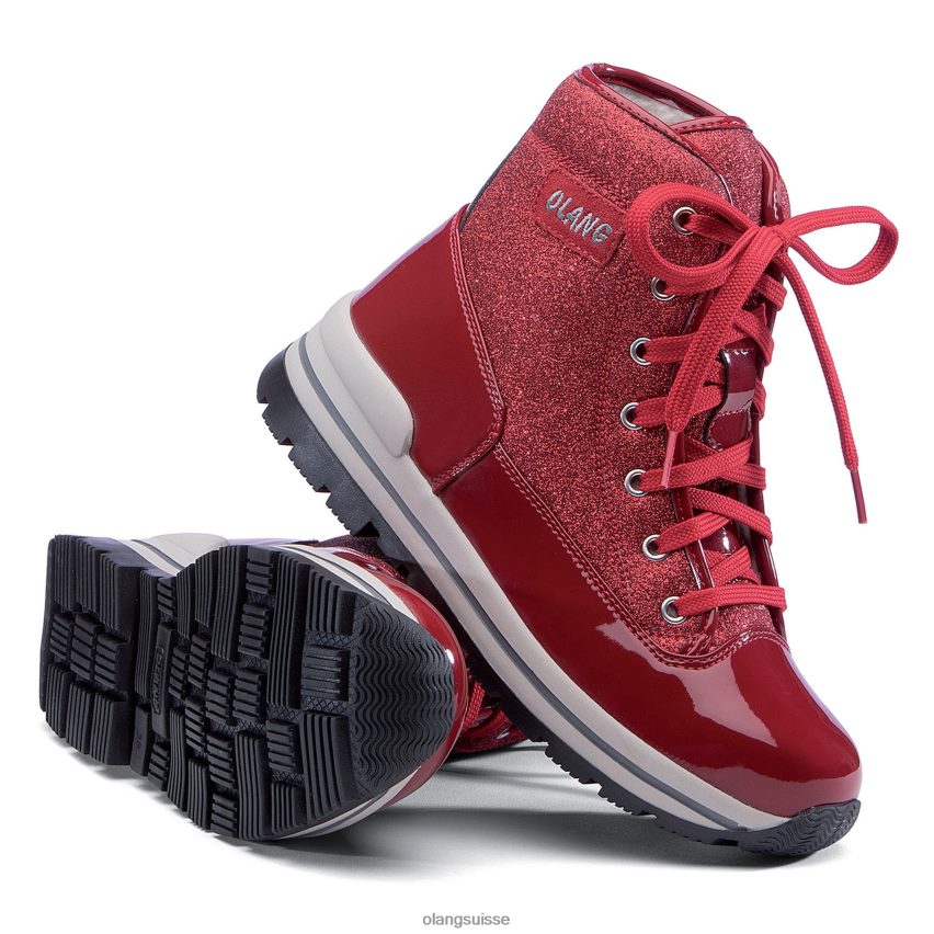Olang femmes populaire chaussure rouge ZTN0T6100